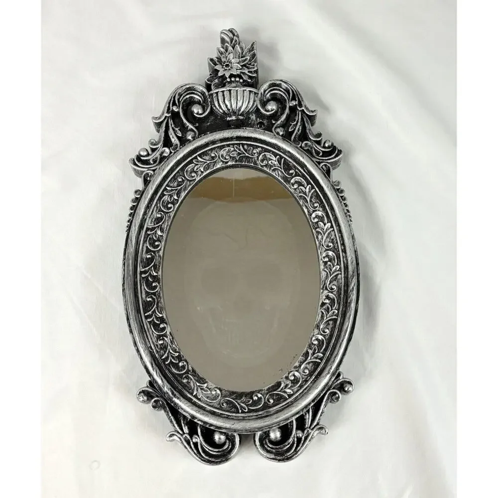 Halloween Gothic Animated Spooky Mirror Lights Sound Party Prop Decoration